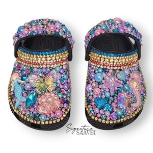 BRAND NEW Signature 'Mermaid' Crocs (Baby/Toddler Size 5C)